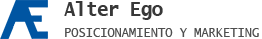 Logotipo Alter Ego Posicionamiento y Marketing